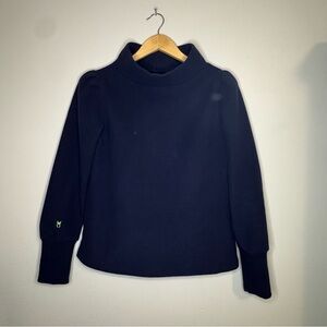 Dudley Stephens Navy‎ Fleece Turtleneck